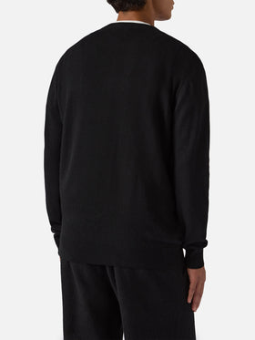 Maglione Heron light con jacquard Nephenta | NEPHENTA SPECIAL EDITION