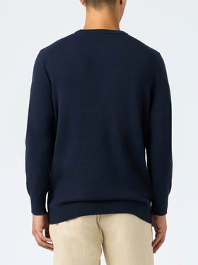 Maglione Heron Light con ricamo Sole, Whisky... | VACANZE DI NATALE EDIZIONE SPECIALE 