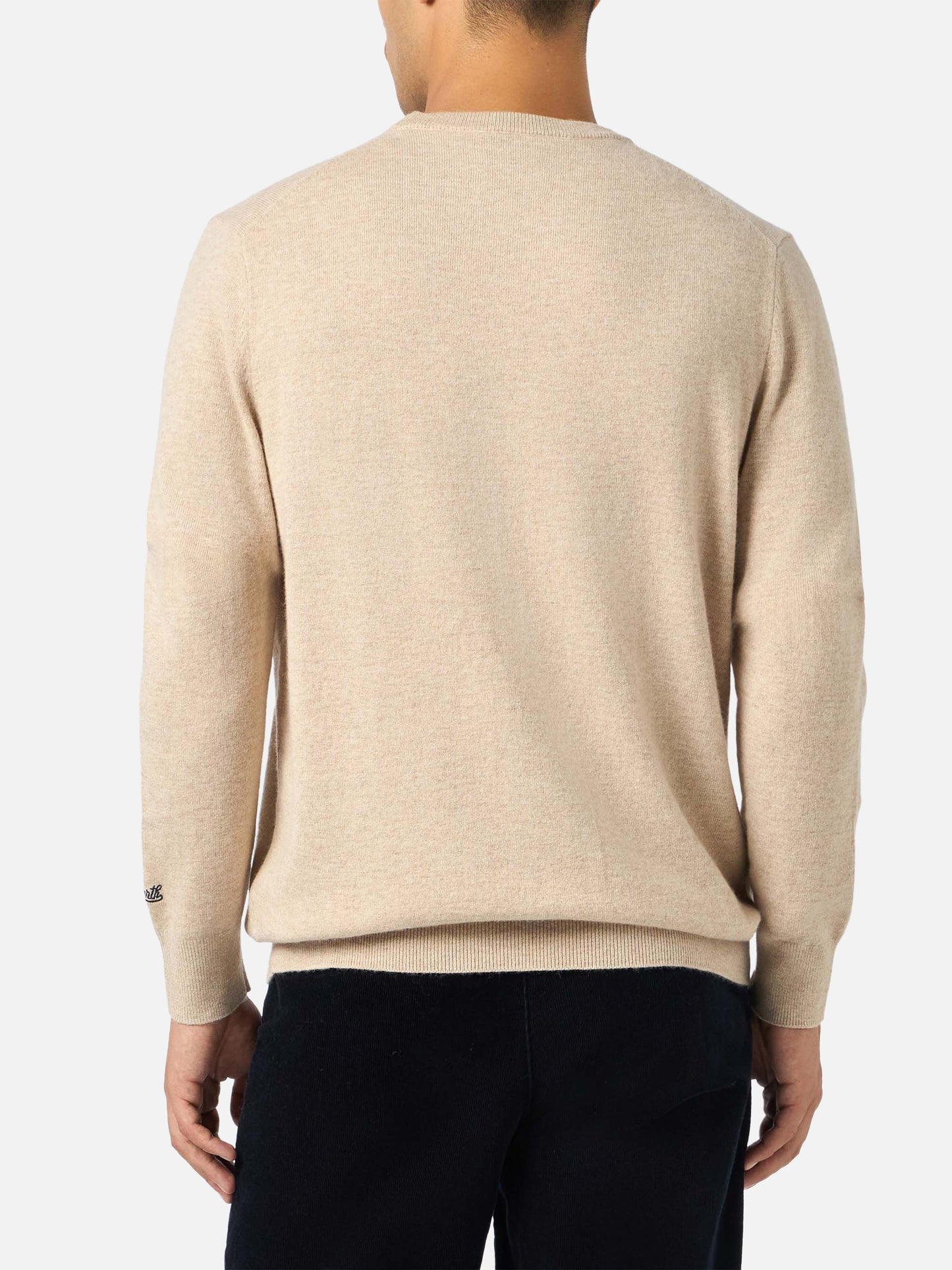 Maglione Heron Light con ricamo Via della Spiga...| VACANZE DI NATALE EDIZIONE SPECIALE 