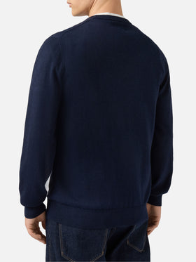 Maglione a girocollo Heron Light con ricamo Starducks