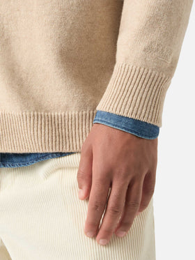 Cardigan en laine Herrison beige 