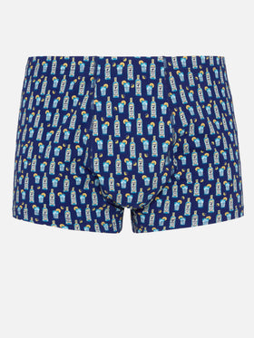 Boxer intimo da uomo stampa Gin tonic