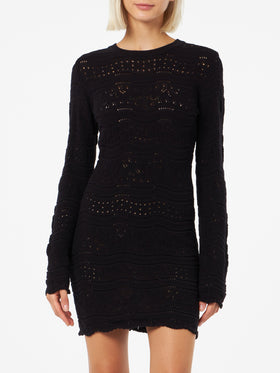 Imany cotton knit mini dress - MC2 Saint Barth