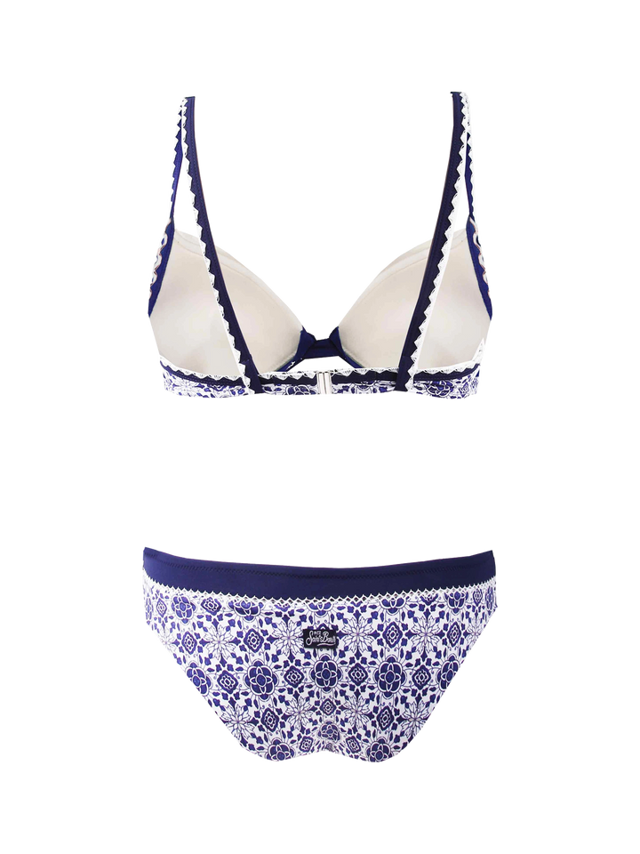 Balconette embroidered bikini - MC2 Saint Barth