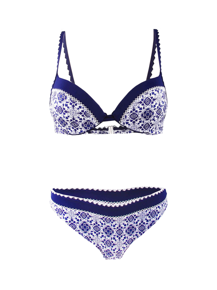 Balconette embroidered bikini - MC2 Saint Barth