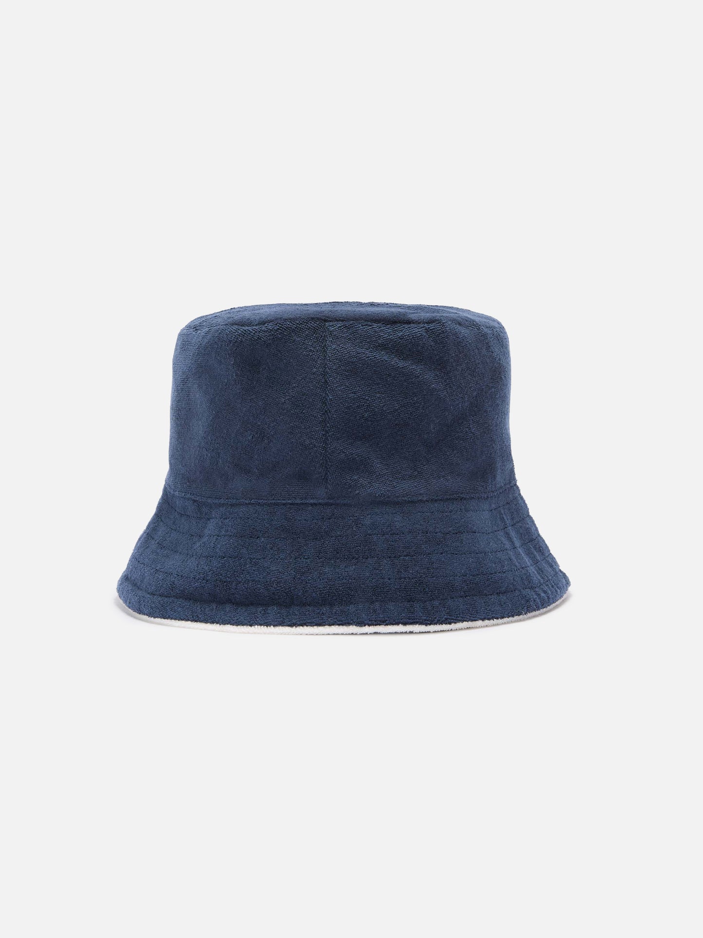 Frottee-Bucket-Hat mit Stickerei vorne