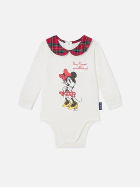 Body Jacques en coton biologique crème avec imprimé Minnie Mouse | Special edition 