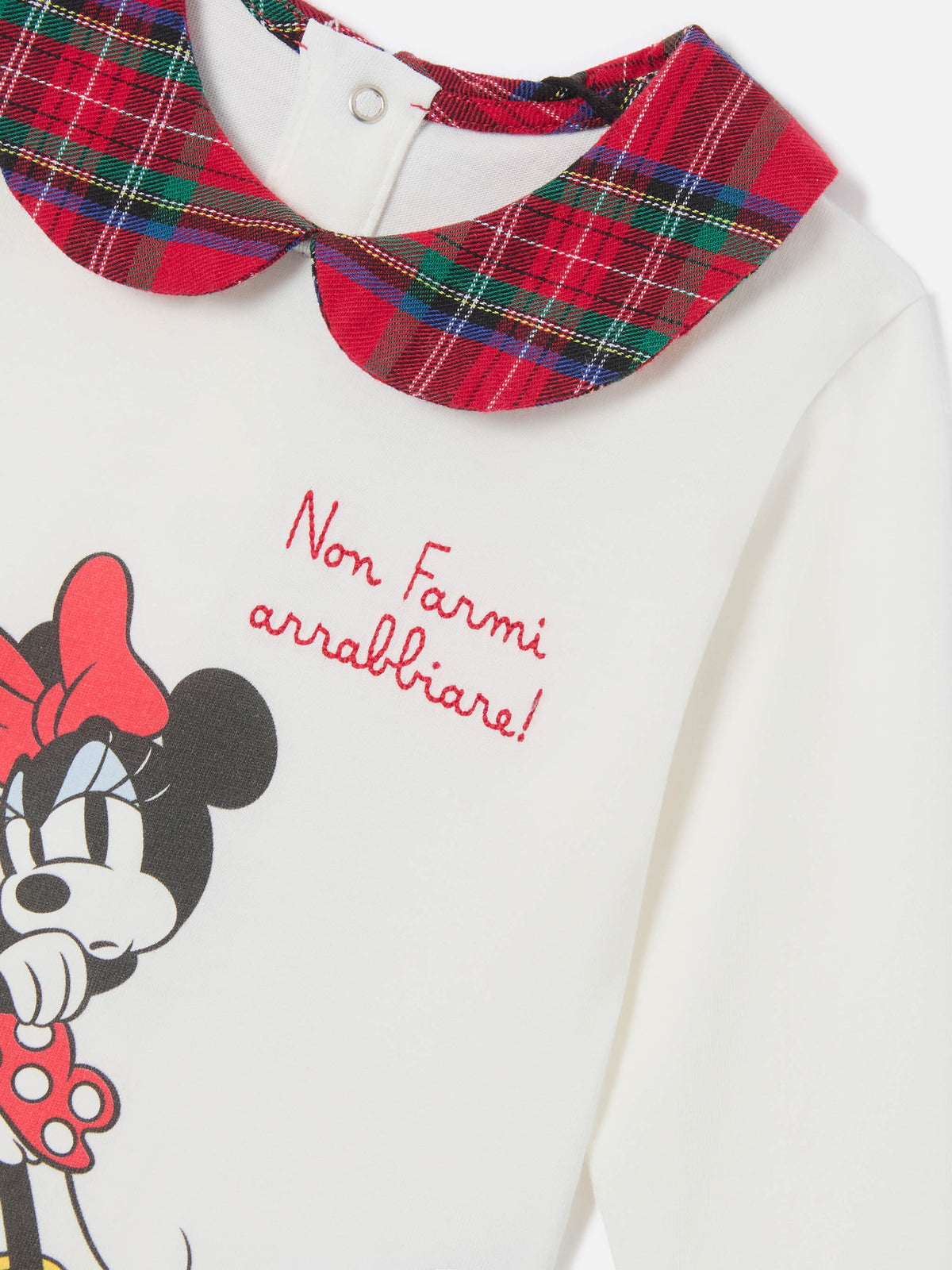 Body Jacques en coton biologique crème avec imprimé Minnie Mouse | Special edition 