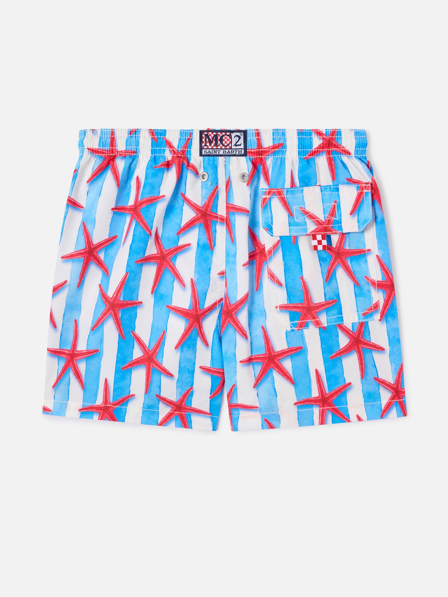 Short de bain pour garçon à imprimé étoile de mer 