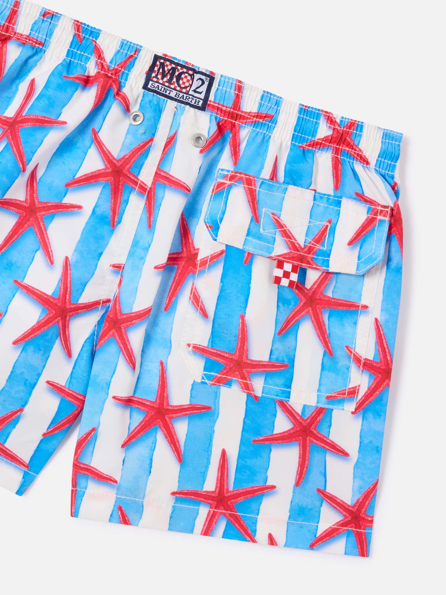 Short de bain pour garçon à imprimé étoile de mer 