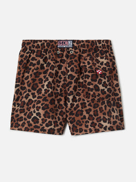 Costume Jean con stampa Leopard Animalier