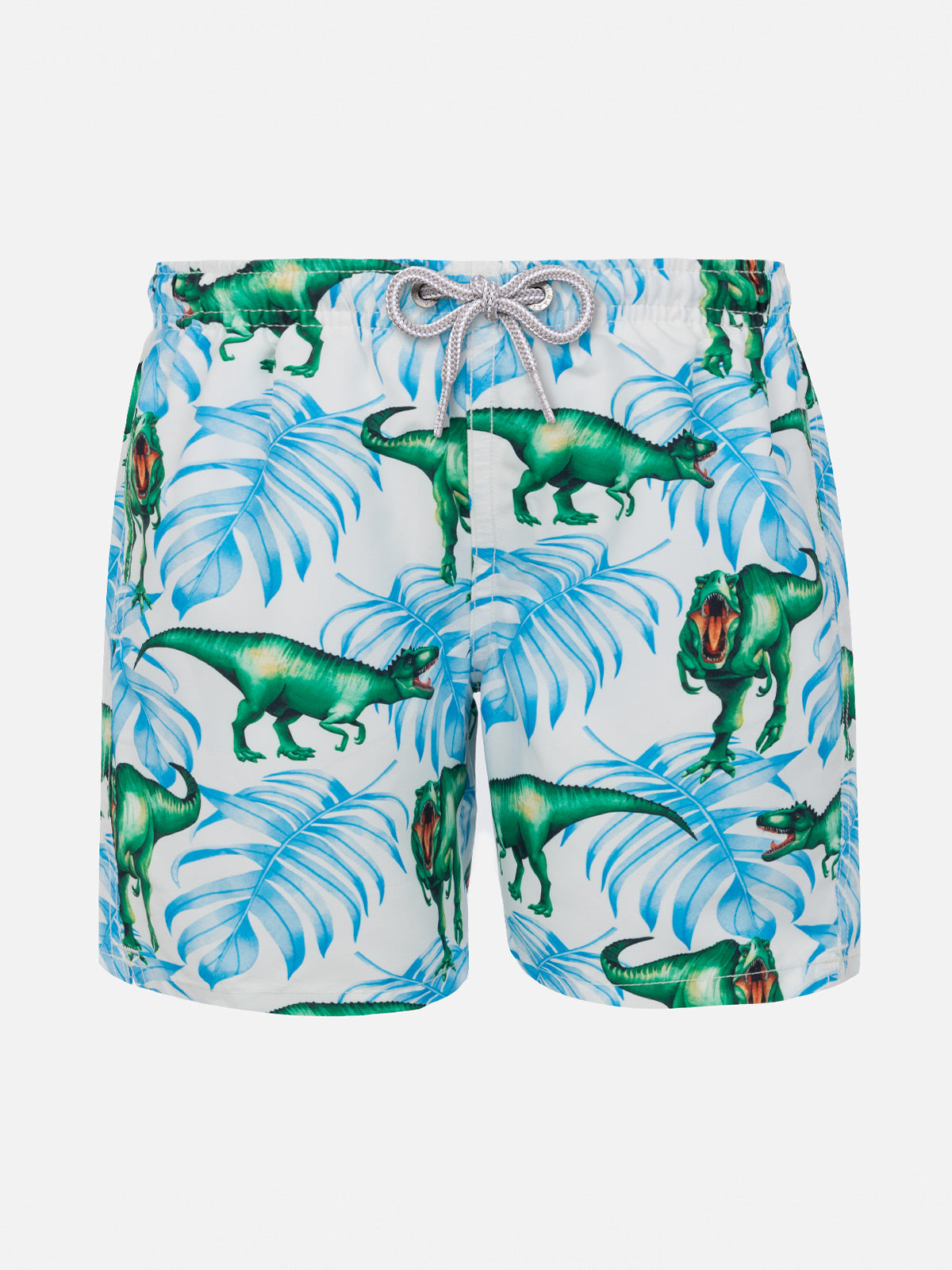 Boy swim shorts with T-rex print - MC2 Saint Barth