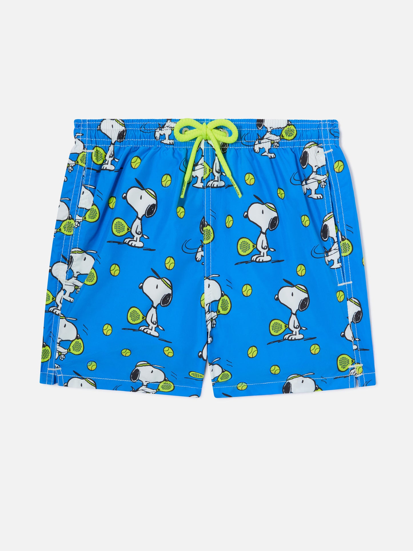 Boy light fabric swim shorts with Snoopy Padel print | SNOOPY - PEANUTS™ SPECIAL EDITION