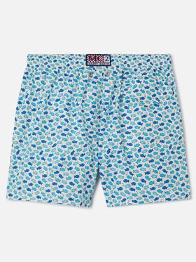 Jean Lighting swim shorts with Little Fish all-over print