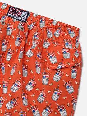 Short de bain garçon avec imprimé Estathé | Estathé® Édition Spéciale 