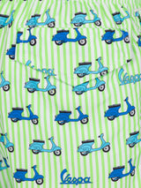 Jean Lighting lightweight fabric swim shorts with Vespa print | VESPA SPECIAL EDITION