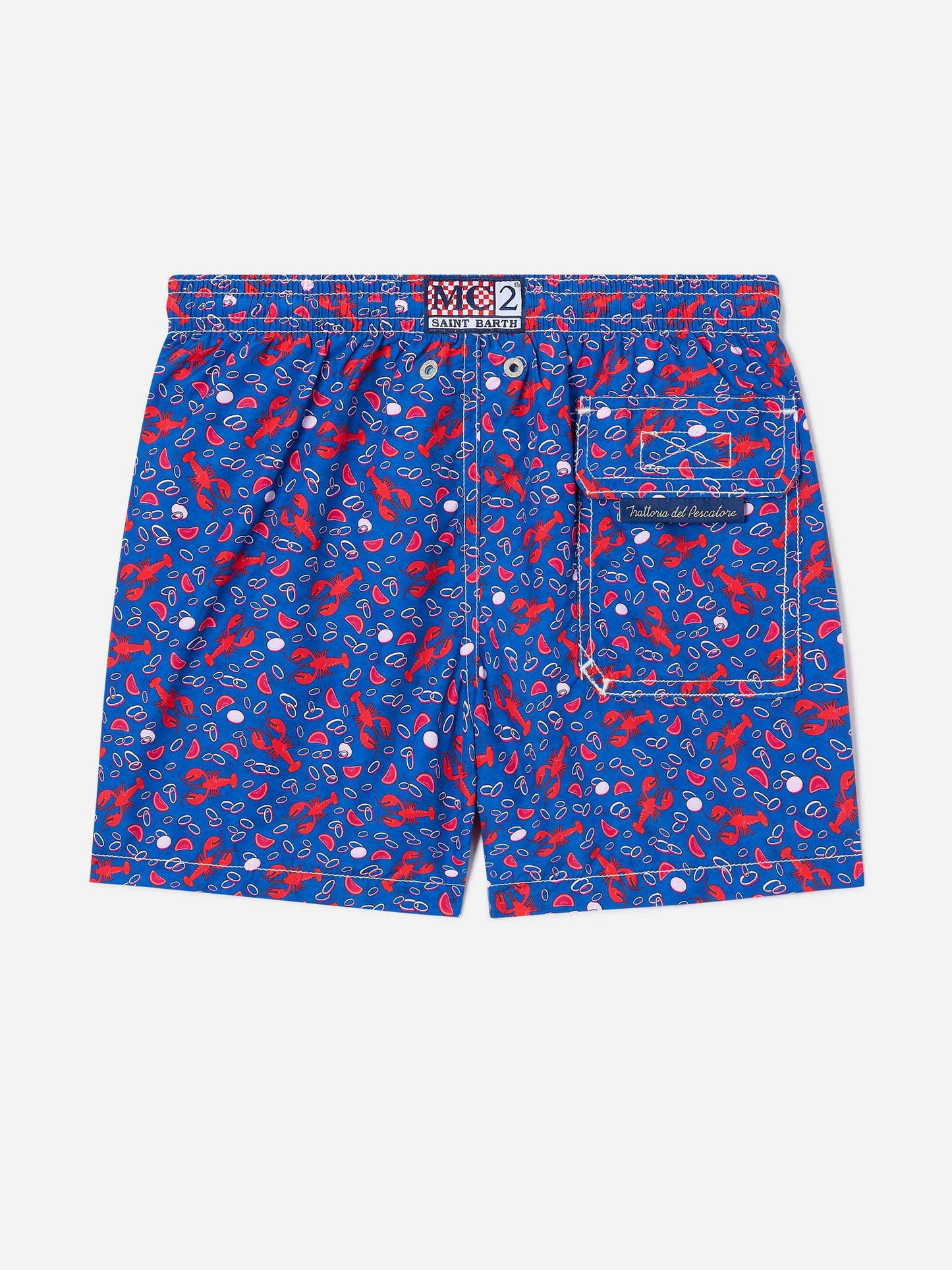 Badeshorts Jean Lighting mit All-over-Hummer-Print 