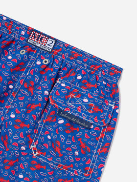 Badeshorts Jean Lighting mit All-over-Hummer-Print 