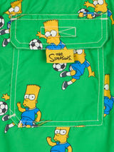 Badeshorts für Jungen aus leichtem Stoff Jean Lighting mit Bart-Aufdruck | DIE SIMPSON-SONDERAUSGABE