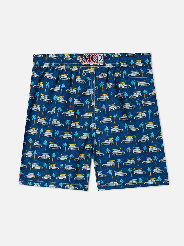 Jean Lighting swim shorts with Fiat Panda all-over print | Special Edition