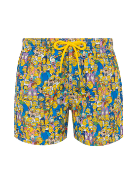 Costume mare Jean Lighting in tessuto leggero con stampa The Simpson team | THE SIMPSON SPECIAL EDITION