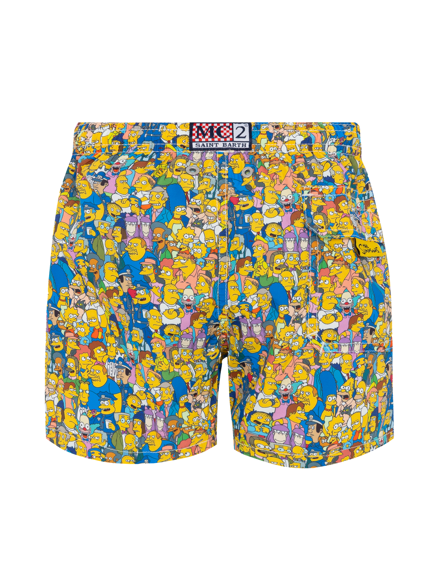 Costume mare Jean Lighting in tessuto leggero con stampa The Simpson team | THE SIMPSON SPECIAL EDITION