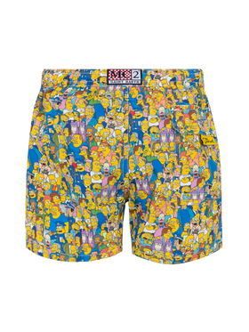Costume mare Jean Lighting in tessuto leggero con stampa The Simpson team | THE SIMPSON SPECIAL EDITION