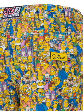 Costume mare Jean Lighting in tessuto leggero con stampa The Simpson team | THE SIMPSON SPECIAL EDITION