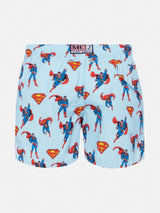 Jean Lighting lightweight fabric swim shorts with Superman print|MARVEL SPECIAL EDITION