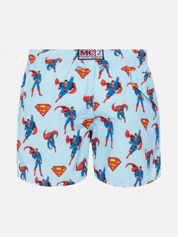 Jean Lighting lightweight fabric swim shorts with Superman print|MARVEL SPECIAL EDITION