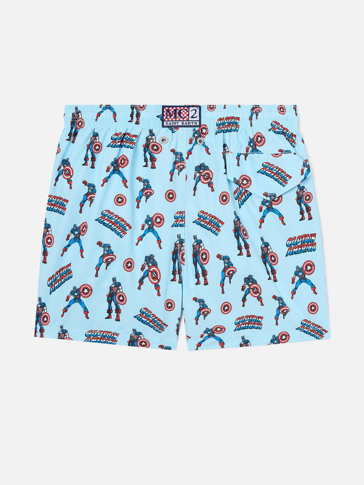 Costume Jean Lighting con stampa Capitan America all-over | Special Edition
