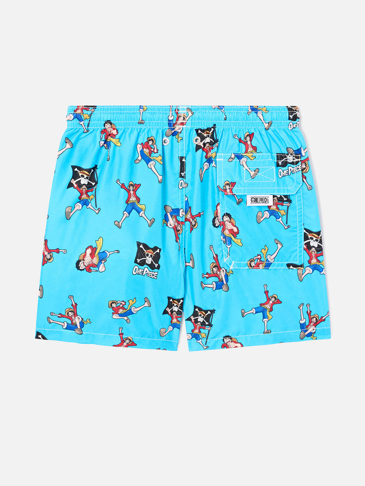 Jean Lighting swim shorts with One Piece all-over print | ONE PIECE SPECIAL EDITION
