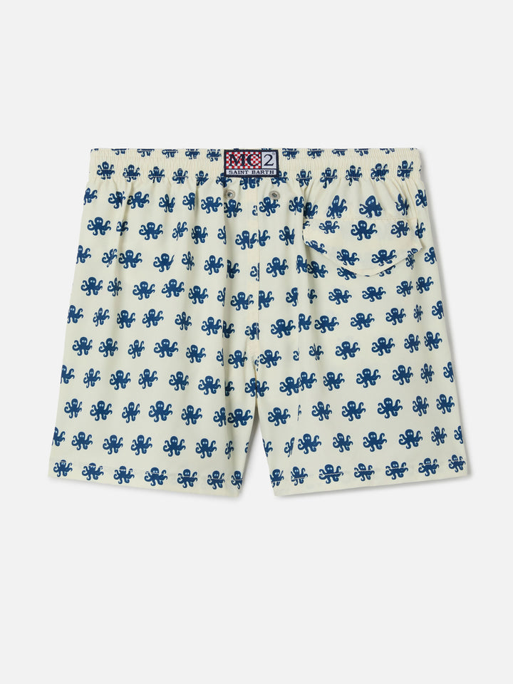Jean Lighting swim shorts with Octopus all-over print