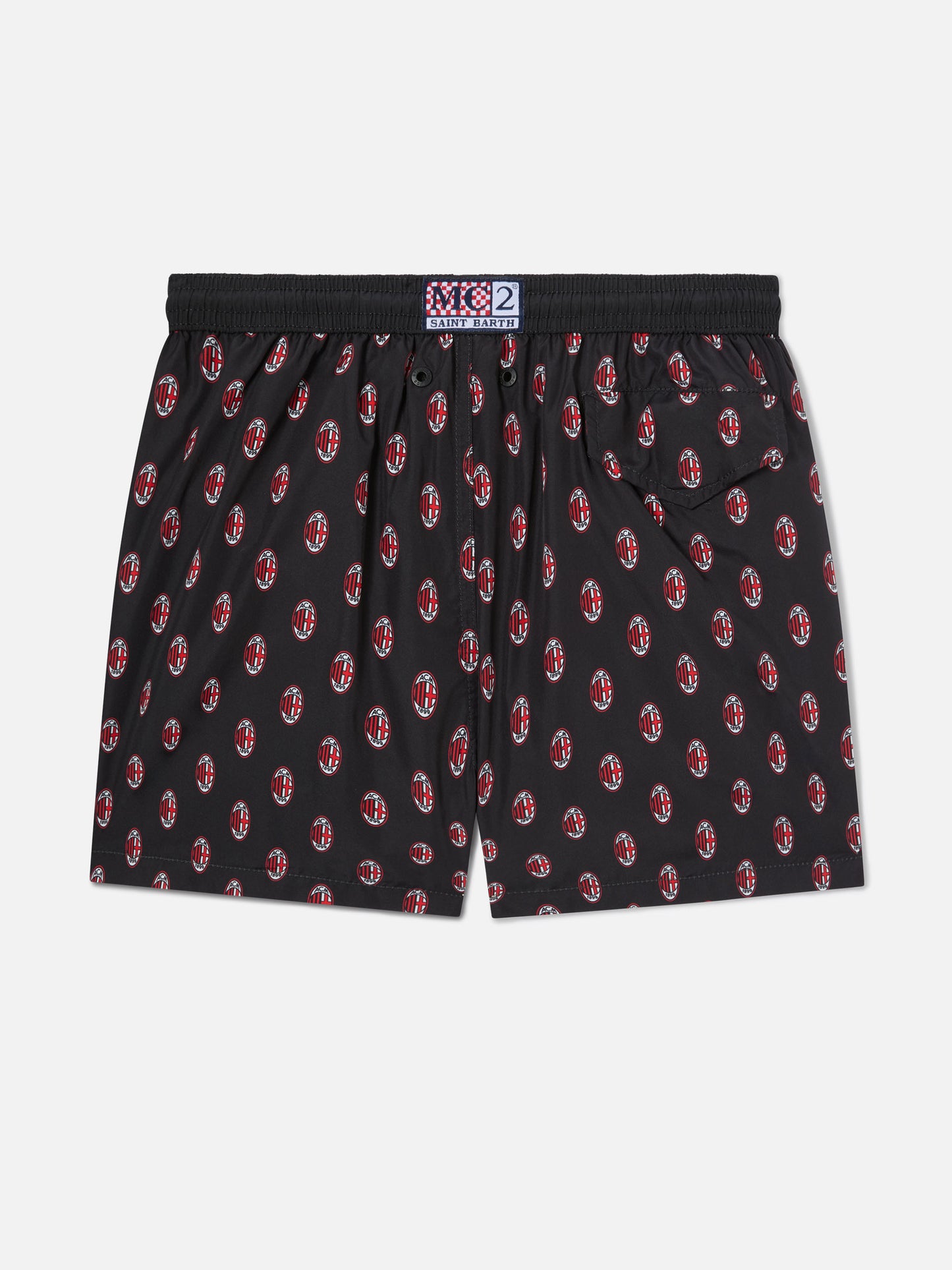 Bañador de tejido ligero Jean Lighting con estampado del logo Milan|AC MILAN SPECIAL EDITION 
