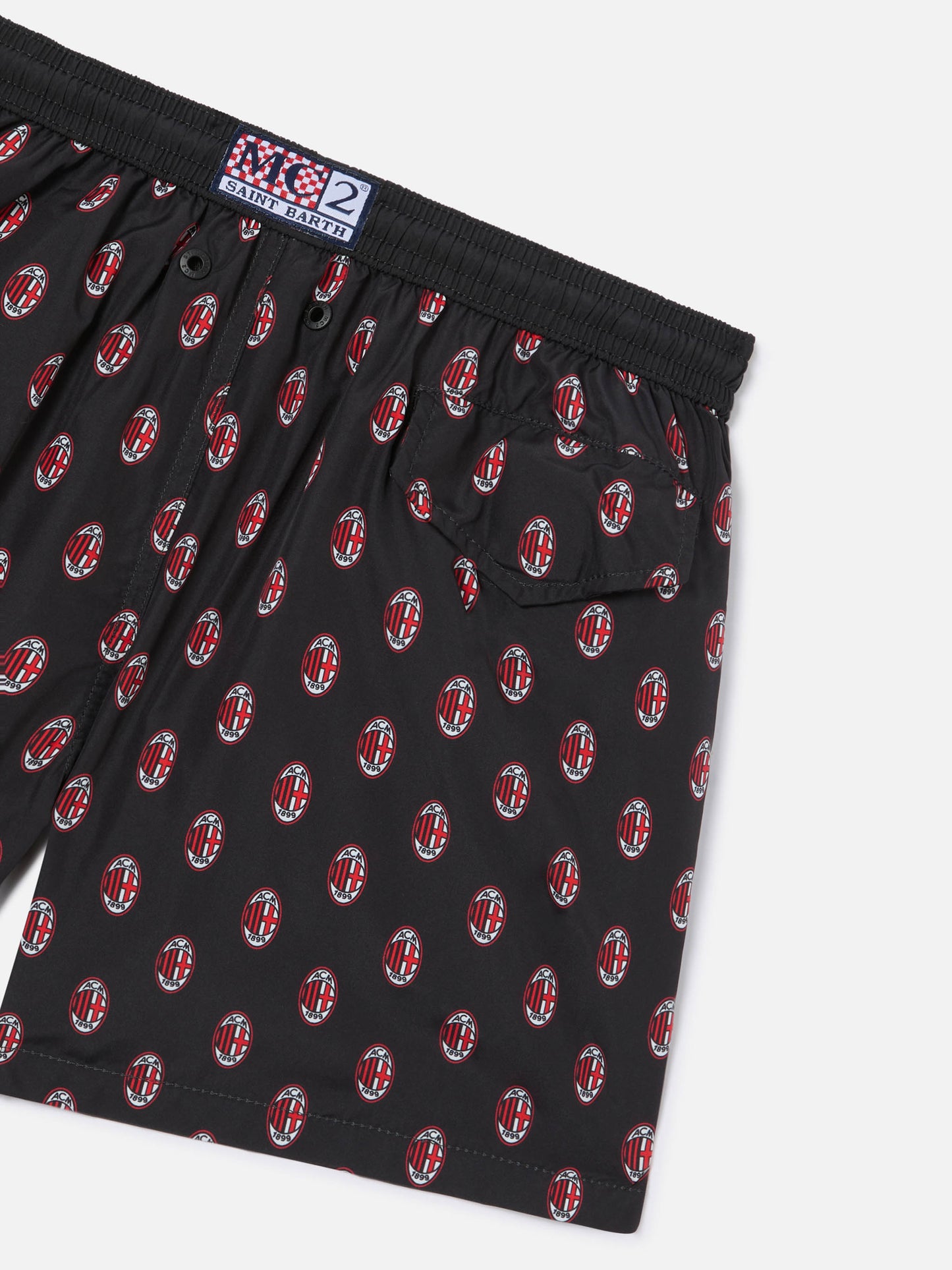 Bañador de tejido ligero Jean Lighting con estampado del logo Milan|AC MILAN SPECIAL EDITION 