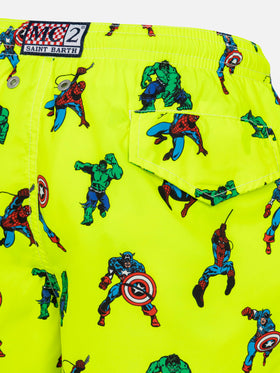 Costume mare Jean Lighting in tessuto leggero con stampa Super Eroi Marvel | MARVEL SPECIAL EDITION