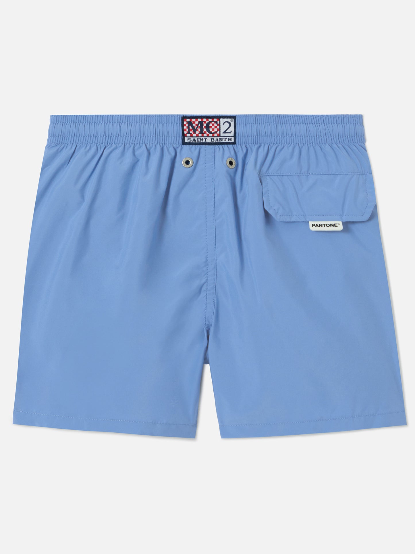Short de bain Jean Lighting Pantone uni Cloud Blue 