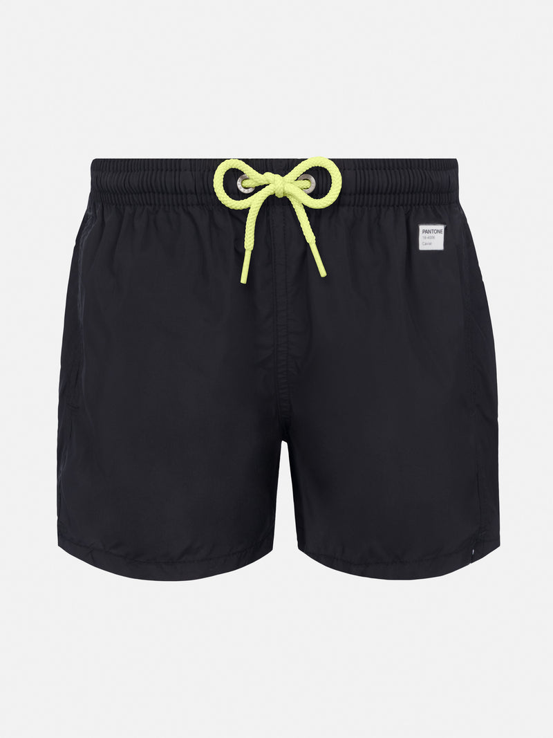 Jean Lighting Pantone lightweight black swim shorts | PANTONE® SPECIAL EDITION