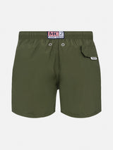 Jean Lighting Pantone lightweight military green swim shorts  | PANTONE® SPECIAL EDITION