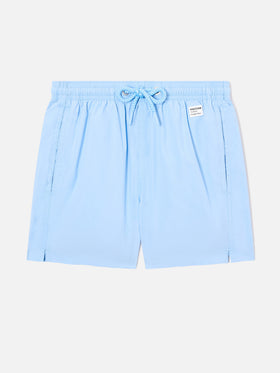 Jean Lighting Pantone swim shorts solid sky blue