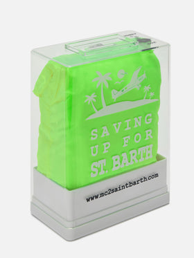 Costume Jean Lighting Pantone tinta unita Verde Fluo