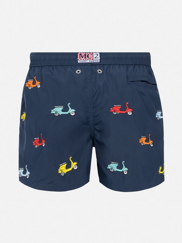 Jean Lighting lightweight swim shorts with Vespa embroidery | VESPA SPECIAL EDITION