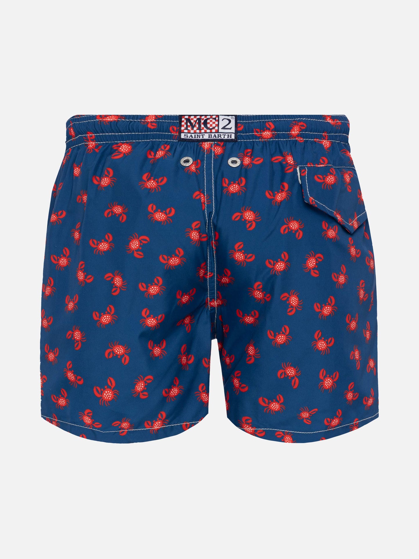 Leichte Badeshorts Jean Lighting 70 mit Krabbenprint