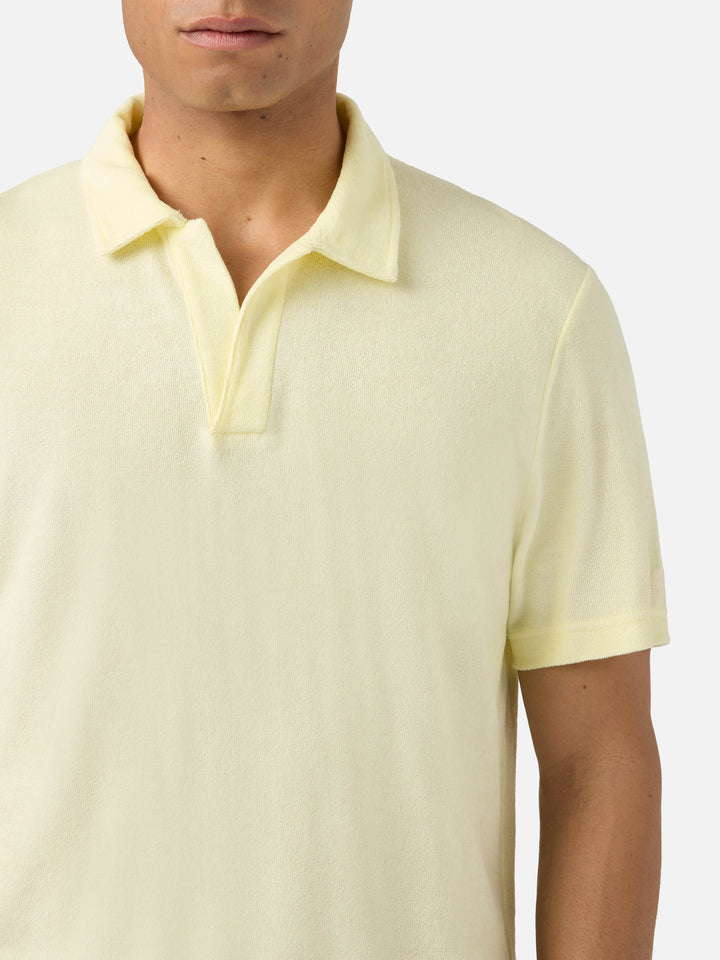 Polo Butter Jeremy en coton effet éponge 
