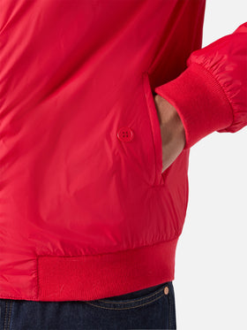 Leichte Jet-Bomberjacke in Rot