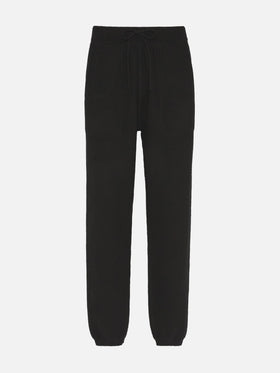 Track knitted sweatpants John with pockets