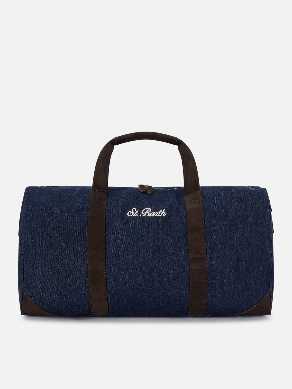 Blue Jetleg Denim-Seesack mit Logostickerei 