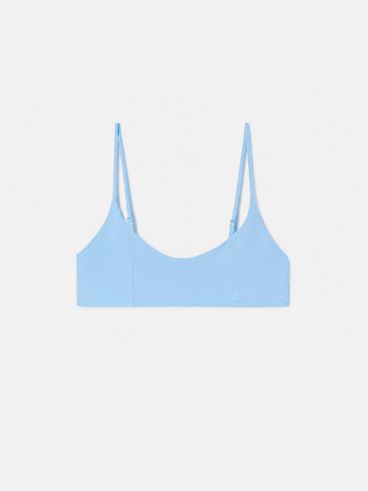 Haut de bikini brassière Judy bleu clair 