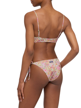 Bikini a bralette Judy Virgo con stampa floreale Margaret Annie | MADE WITH LIBERTY FABRIC