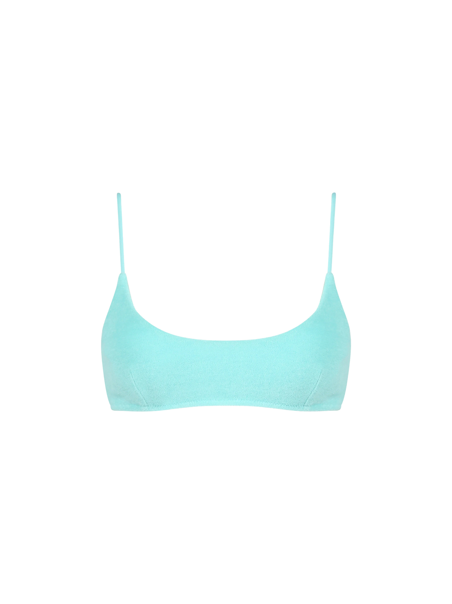 Woman terry bralette beach top Judy